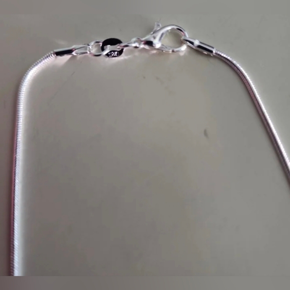 NEW Sterling Silver 925 Snake Chain Necklace 18" /  18 Inches - Picture 4 of 7